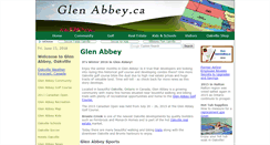 Desktop Screenshot of glenabbey.ca