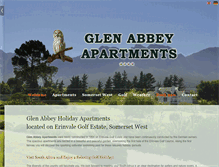 Tablet Screenshot of glenabbey.co.za